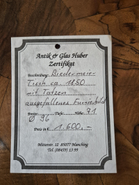 Biedermeier Tisch, ca. 1850