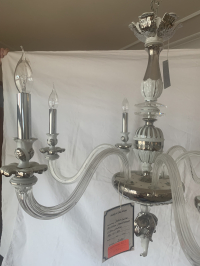 Deckenlüster Porzellan handbemalt