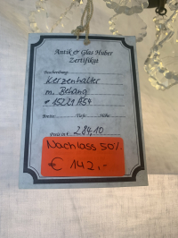 Kerzenhalter mit Behang