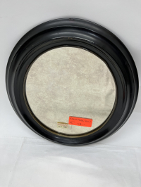 Ovaler Spiegel mit Widmung