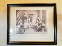 Kunstdruck Kupelwieser: Gesellschaftsspiel der Schubertianer