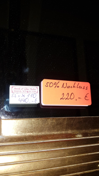 Spiegel goldfarben mit besonderer Gestaltung