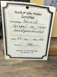 Barock Spiegel, ca. 1770